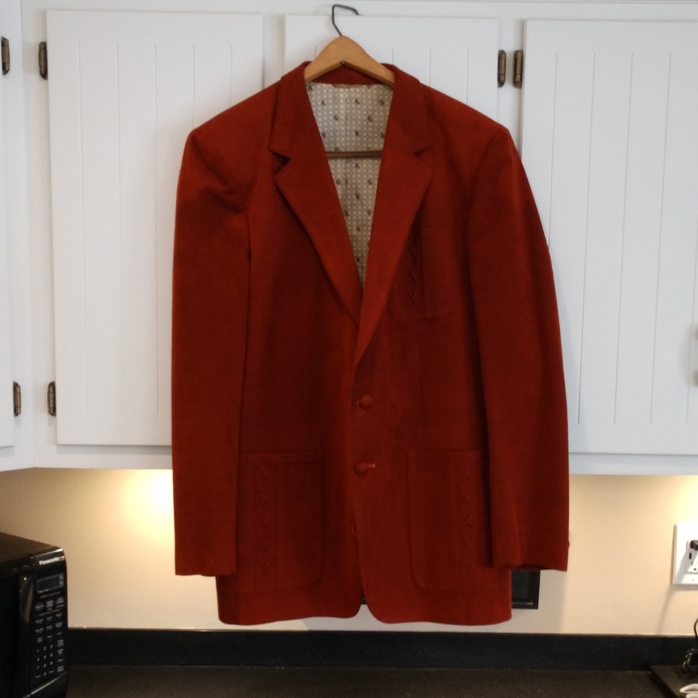 Vintage LeBaron Skinner Ultra Suede Men's Jacket